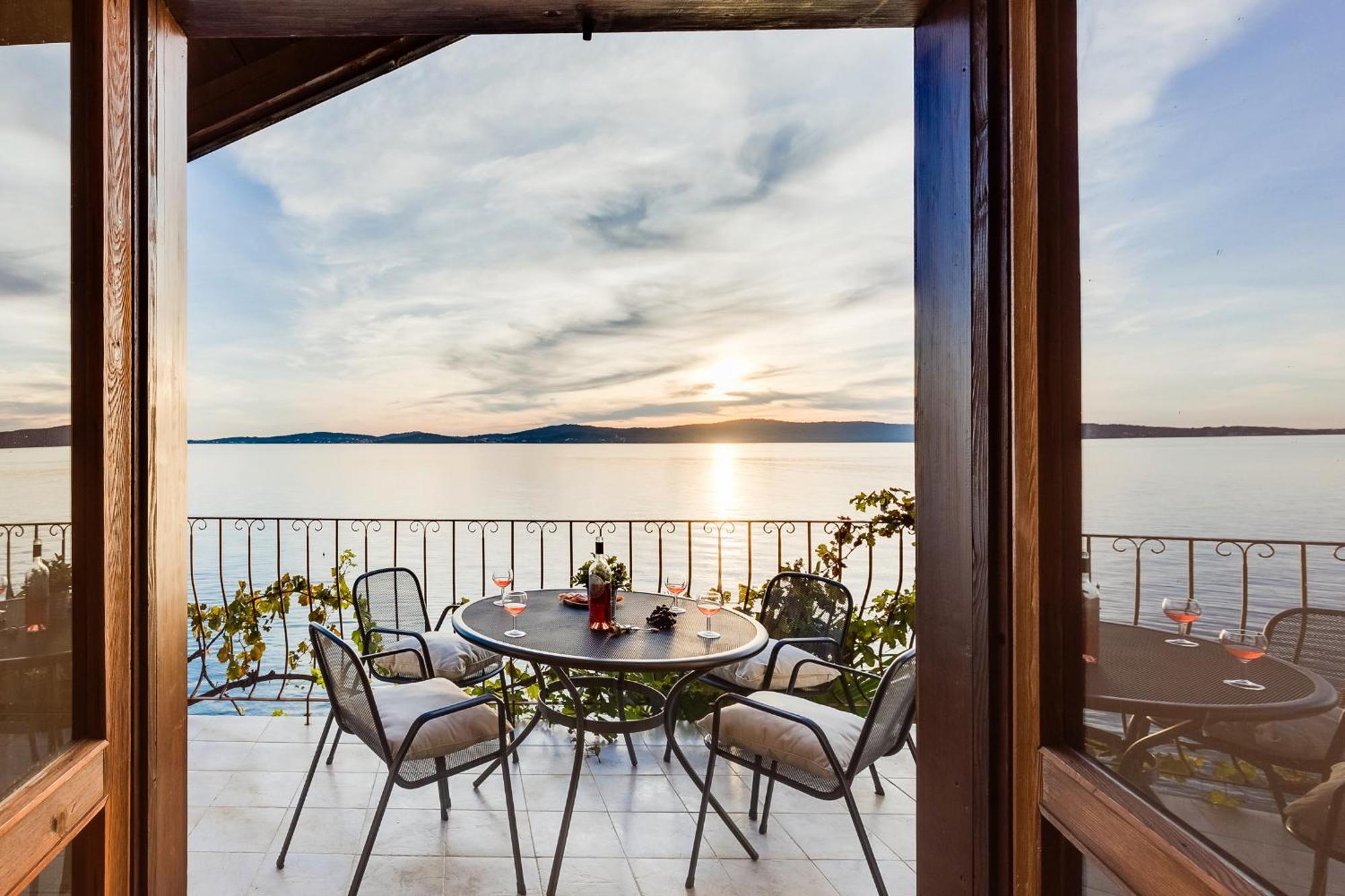 Sunset Family House In Bibinje On The Beach Екстериор снимка