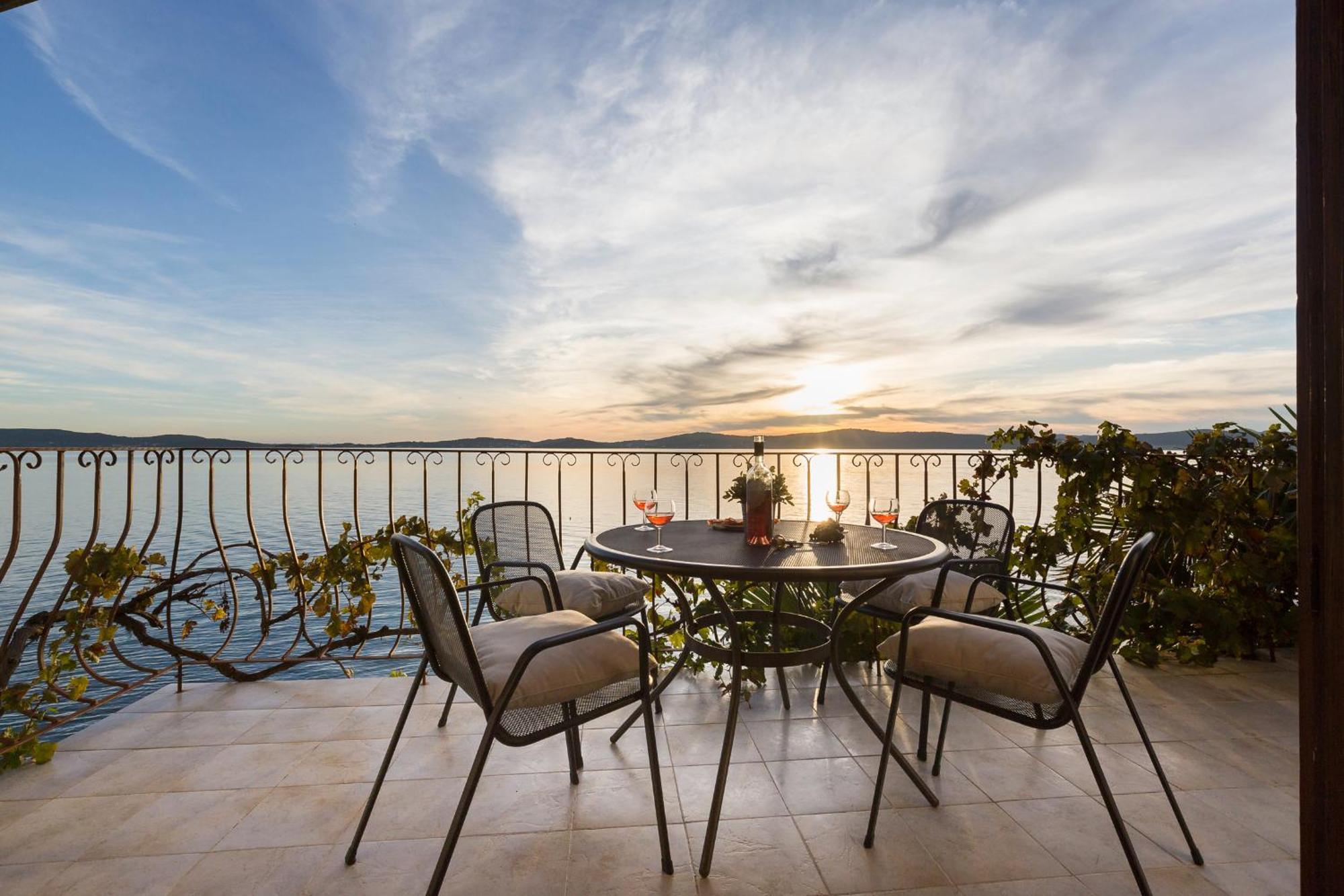 Sunset Family House In Bibinje On The Beach Екстериор снимка