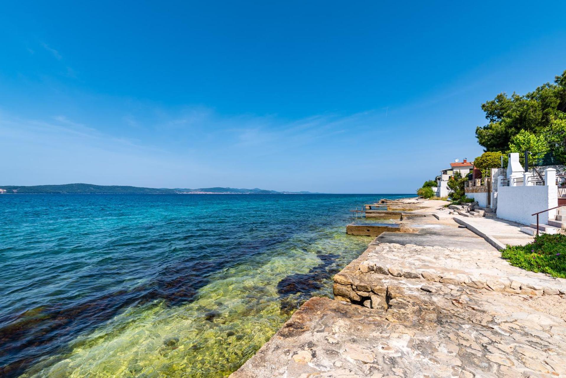 Sunset Family House In Bibinje On The Beach Екстериор снимка