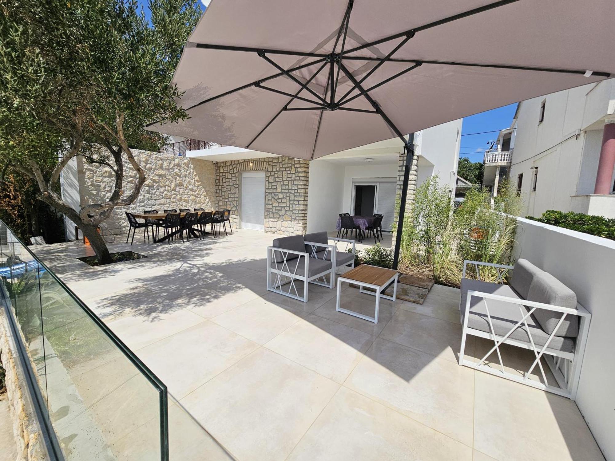 Sunset Family House In Bibinje On The Beach Екстериор снимка
